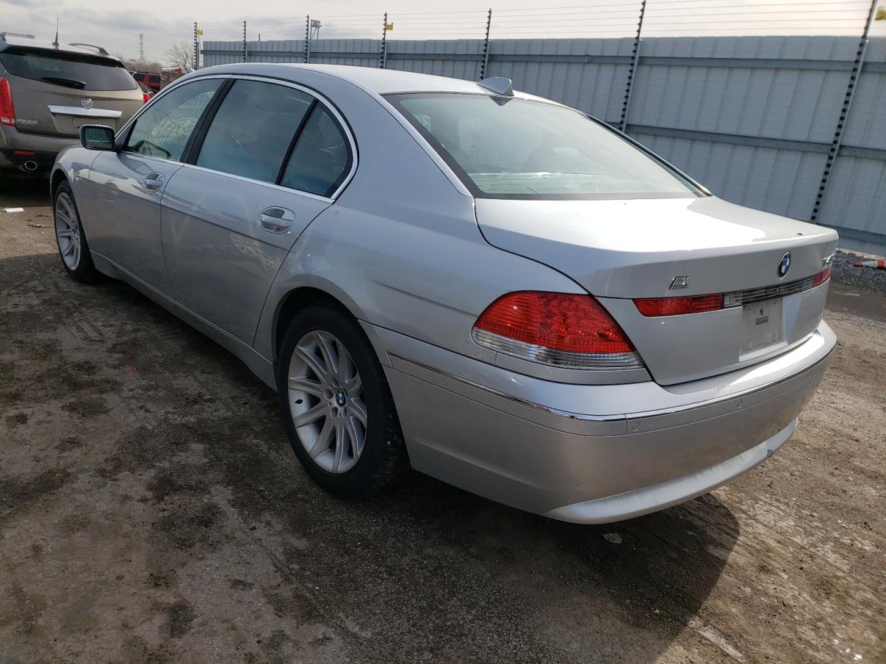 Photo 15 from auction – 2003 BMW 745 with VIN WBAGN63463DS43565