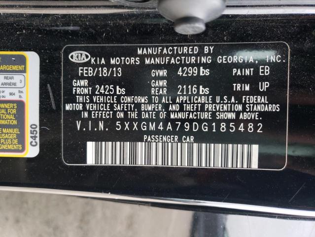 Photo 10 from auction – 2013 KIA OPTIMA LX with VIN 5XXGM4A79DG185482