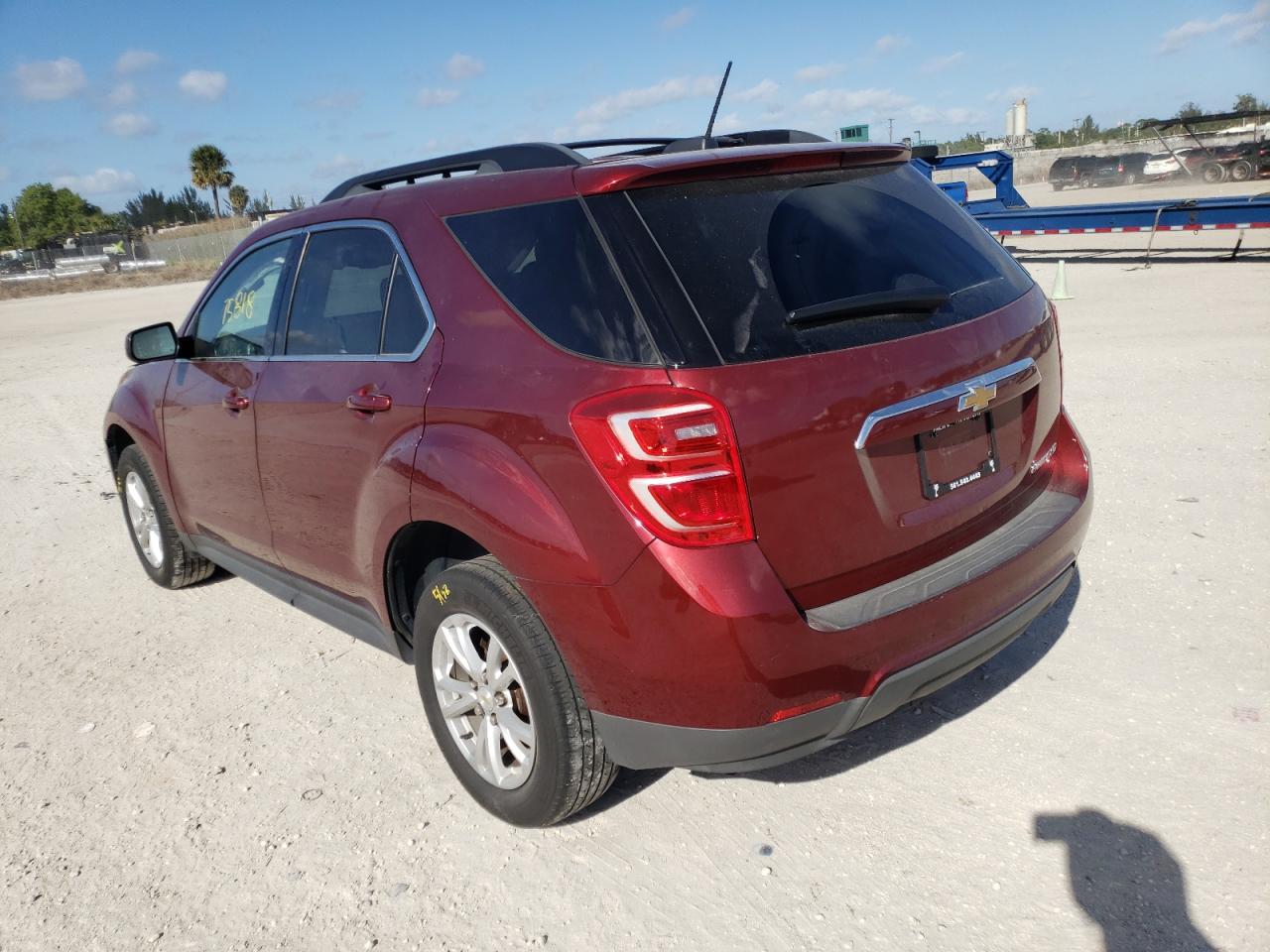 Photo 3 from auction – 2016 CHEVROLET EQUINOX LT with VIN 2GNALCEK2G6256205