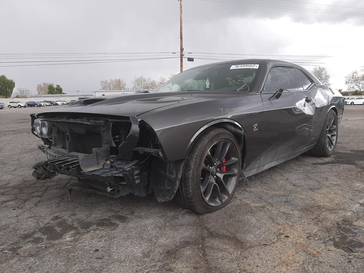 Photo 2 from auction – 2021 DODGE CHALLENGER with VIN 2C3CDZFJ6MH530713