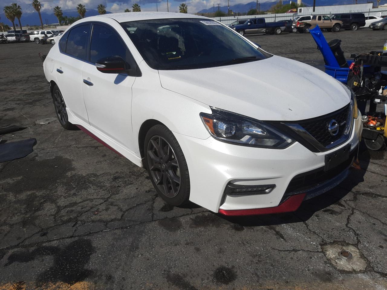 NISSAN SENTRA SR 2017 with VIN 3N1CB7AP5HY324707 - Photo from auction