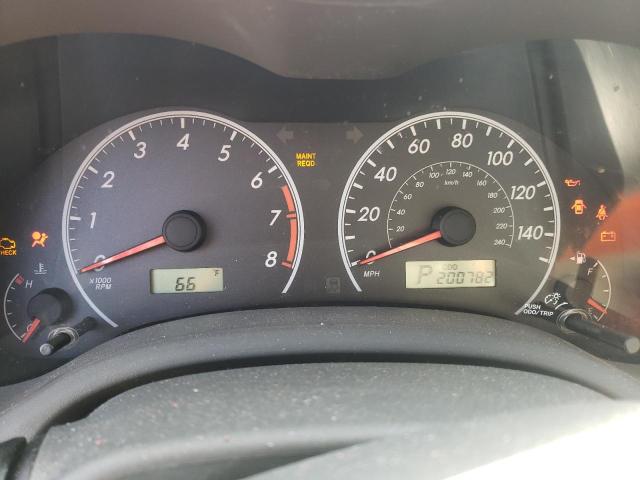Photo 8 from auction – 2009 TOYOTA COROLLA BA with VIN 1NXBU40E09Z044727