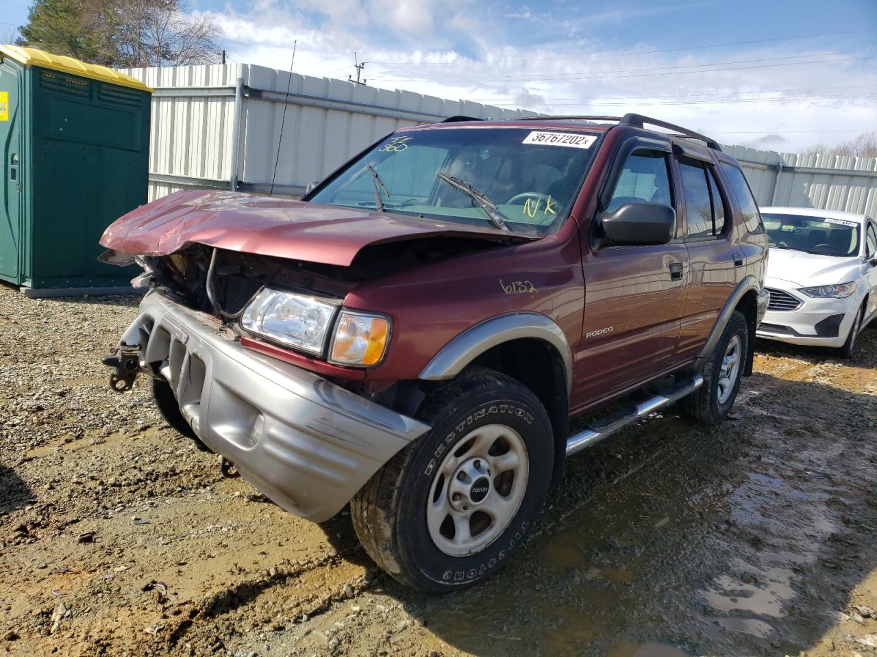 Photo 2 from auction – 2002 ISUZU RODEO S with VIN 4S2CK58W424325215