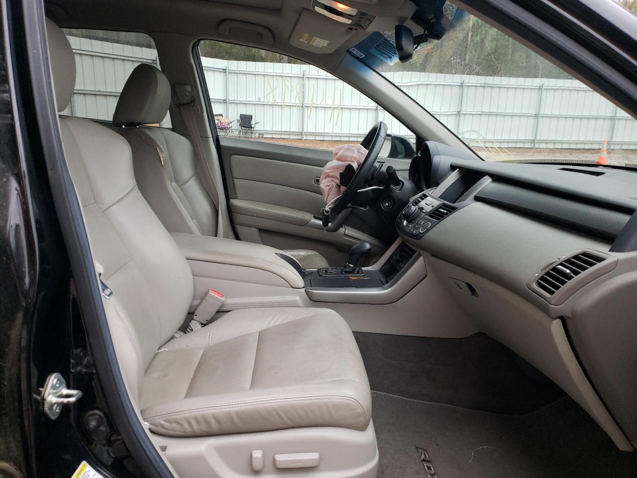 Photo 5 from auction – 2012 ACURA RDX TECHNO with VIN 5J8TB2H53CA003347