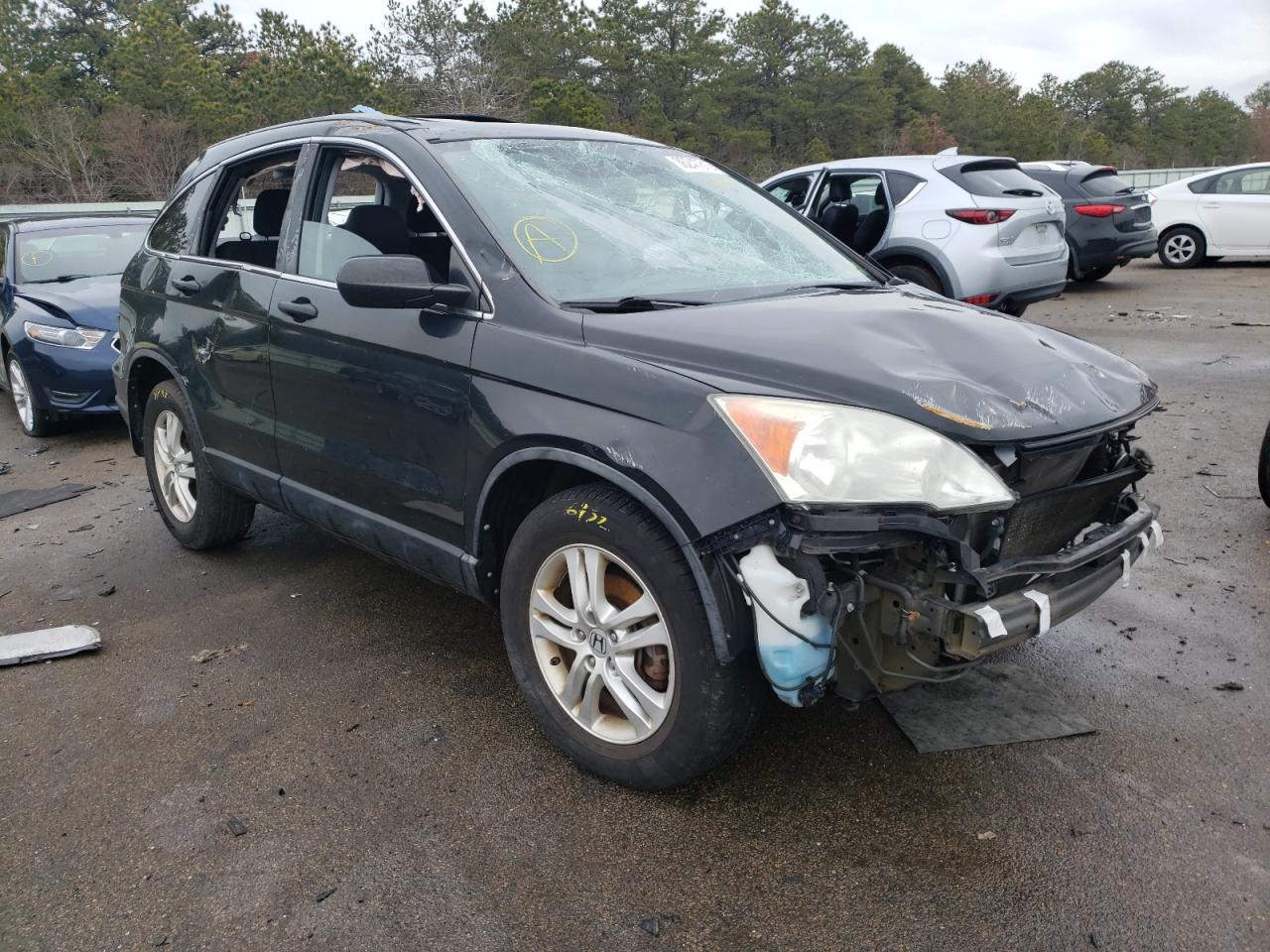 HONDA CR-V EX 2011 with VIN 5J6RE4H52BL093017 - Photo from auction