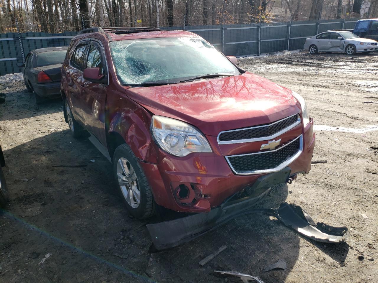CHEVROLET EQUINOX LT 2012 with VIN 2GNFLEEK0C6207869 - Photo from auction