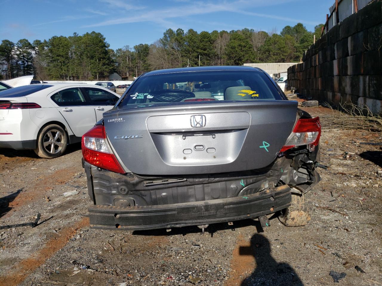 Photo 9 from auction – 2012 HONDA CIVIC with VIN 19XFB2F5XCE104350