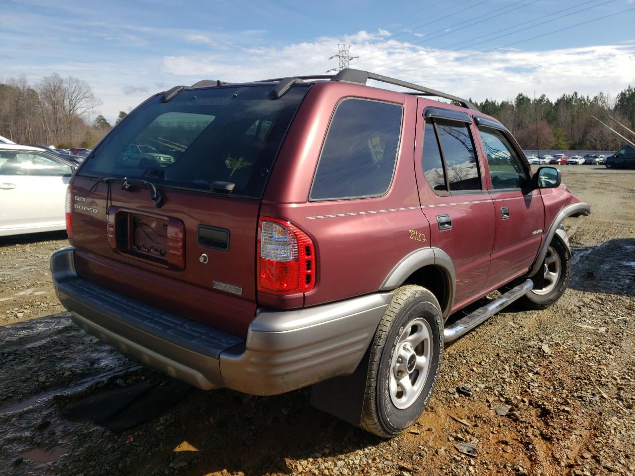 Zdjęcie 4 z aukcji – 2002 ISUZU RODEO S z VIN 4S2CK58W424325215