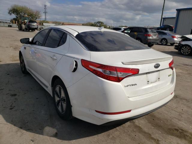 Photo 3 from auction – 2012 KIA OPTIMA HYB with VIN KNAGM4AD0C5012102