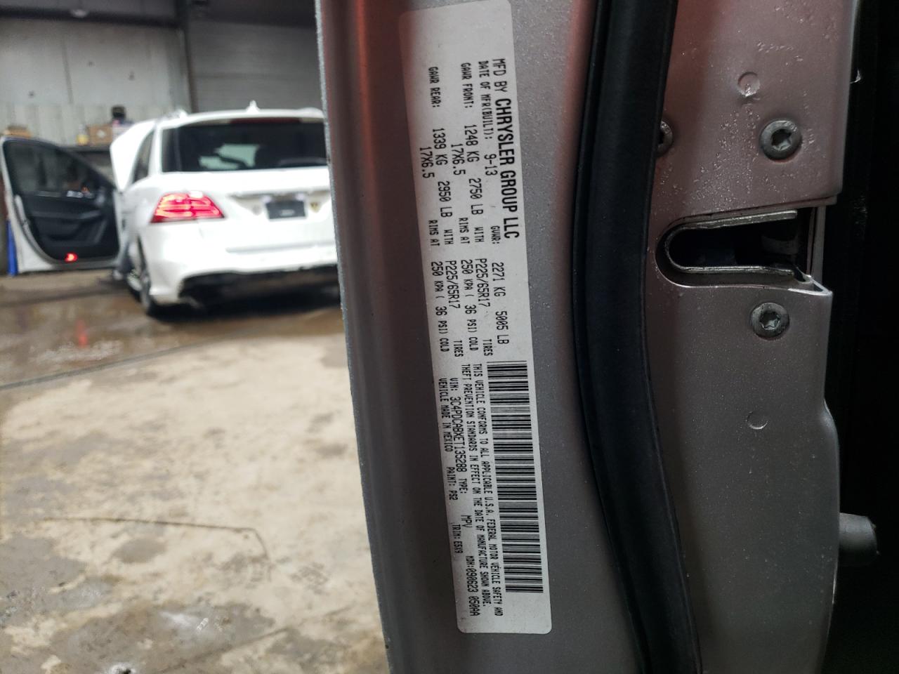 Photo 10 from auction – 2014 DODGE JOURNEY SE with VIN 3C4PDCABXET135288