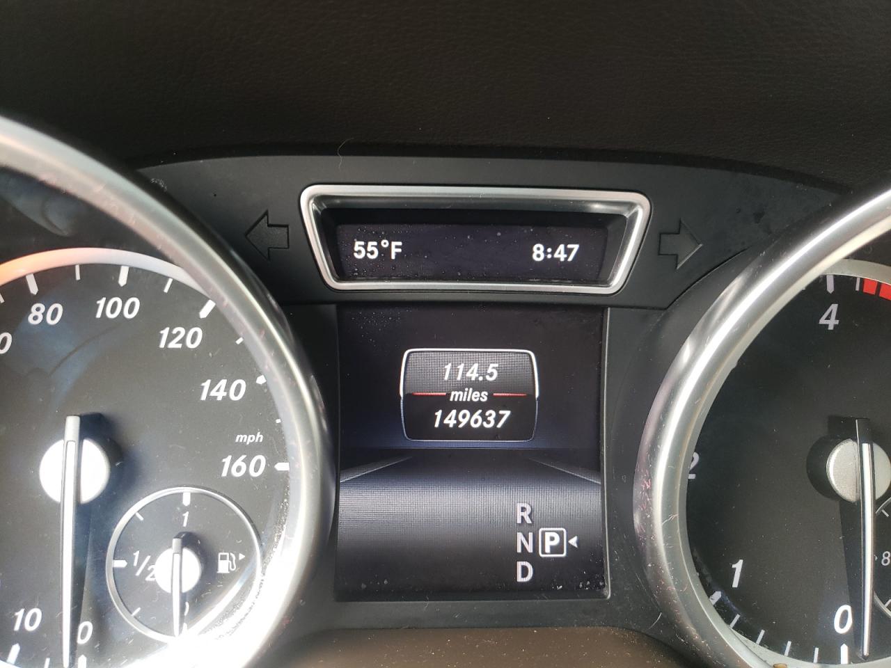 Photo 8 from auction – 2014 MERCEDES-BENZ GL 350 BLU with VIN 4JGDF2EE8EA403673