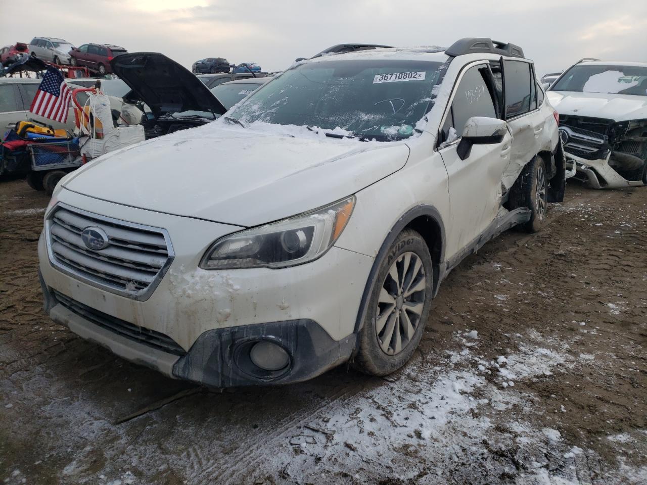 Photo 2 from auction – 2016 SUBARU OUTBACK 2. with VIN 4S4BSBNC9G3214247