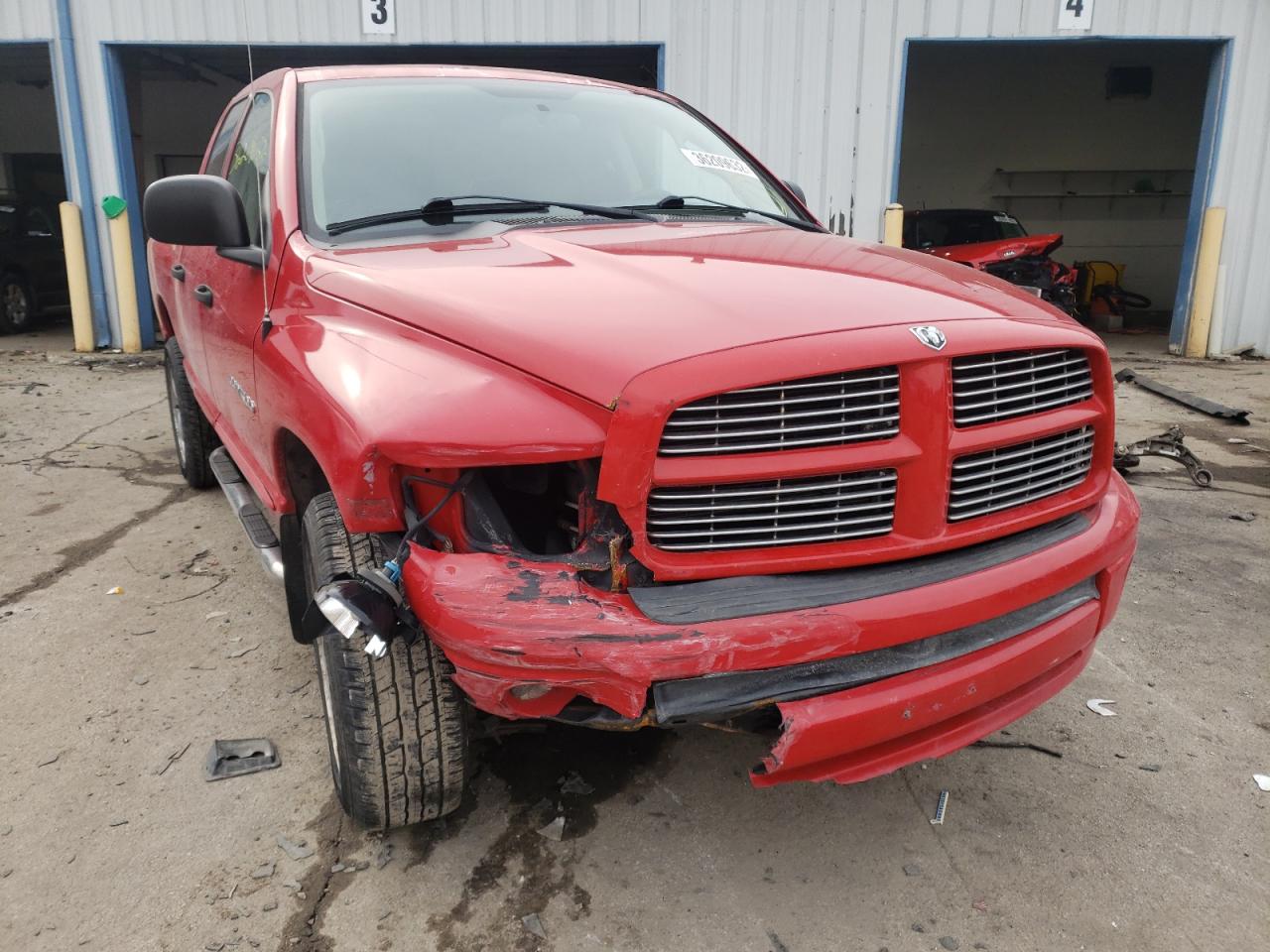 DODGE RAM 1500 S 2005 with VIN 1D7HU18D35S191533 - Photo from auction
