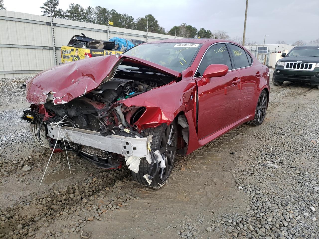 Photo 2 from auction – 2008 LEXUS IS-F with VIN JTHBP262985000584