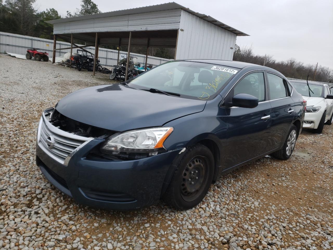 Photo 2 from auction – 2015 NISSAN SENTRA S with VIN 3N1AB7AP5FL684819