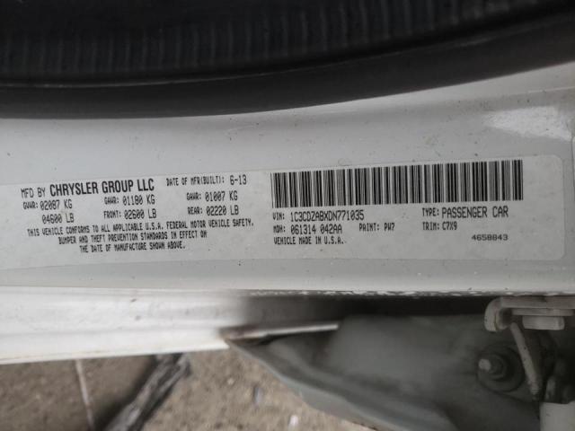 Photo 10 from auction – 2013 DODGE AVENGER SE with VIN 1C3CDZABXDN771035
