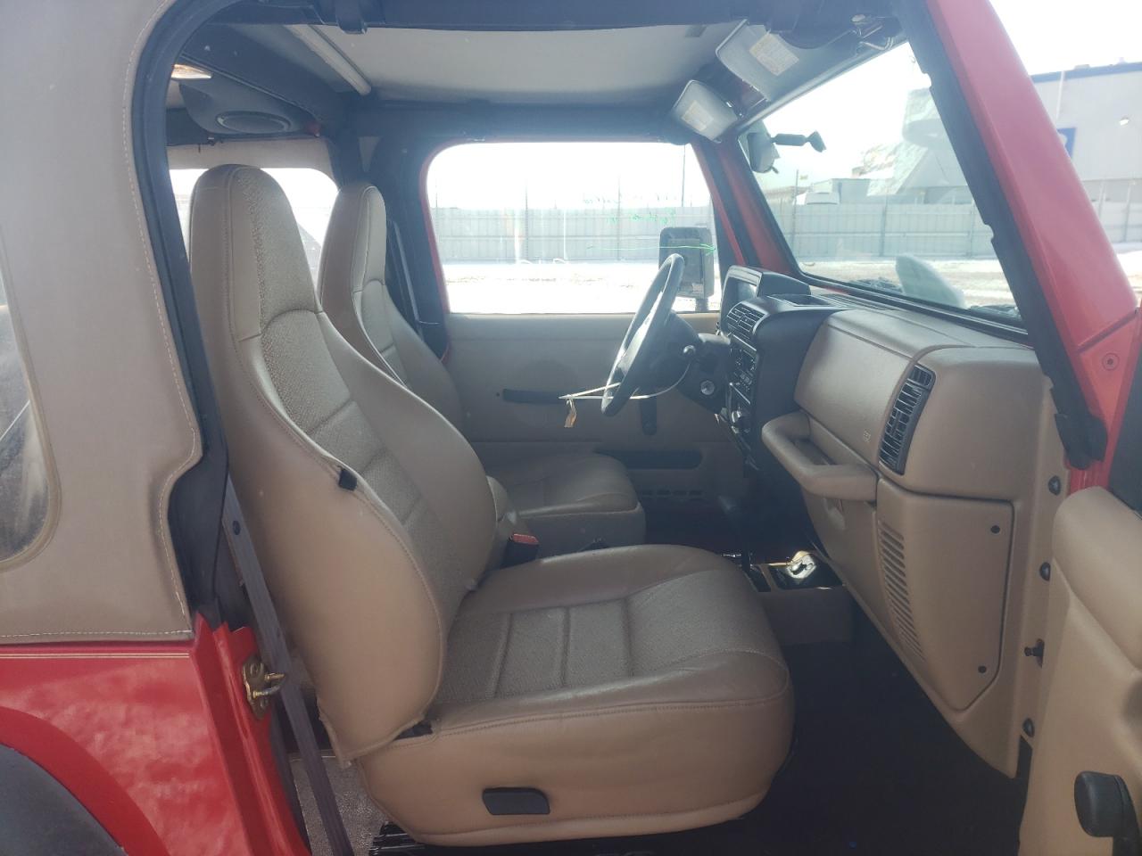 Photo 5 from auction – 2000 JEEP WRANGLER / with VIN 1J4FA49S4YP763705
