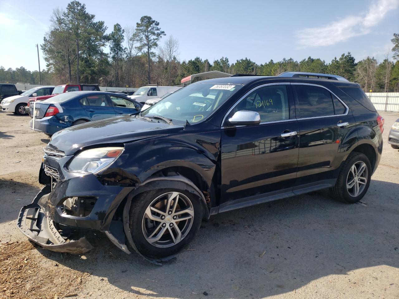 Photo 2 from auction – 2016 CHEVROLET EQUINOX LT with VIN 2GNALDEK1G1157460