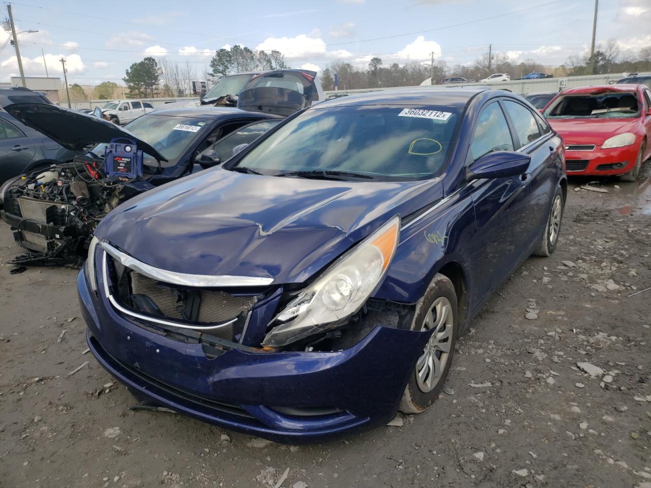 Photo 2 from auction – 2012 HYUNDAI SONATA GLS with VIN 5NPEB4AC8CH318617