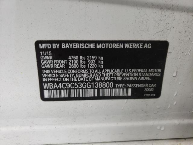 Photo 10 from auction – 2016 BMW 428 XI GRA with VIN WBA4C9C53GG138800