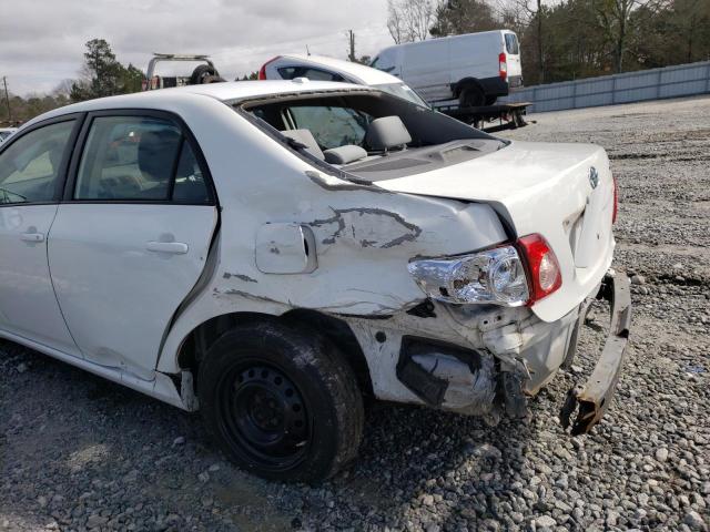 Photo 9 from auction – 2009 TOYOTA COROLLA BA with VIN JTDBL40E899019746