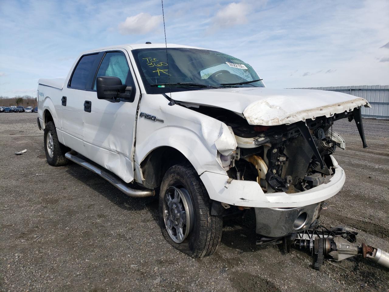 FORD F150 SUPER 2010 with VIN 1FTFW1EV6AFD51769 - Photo from auction