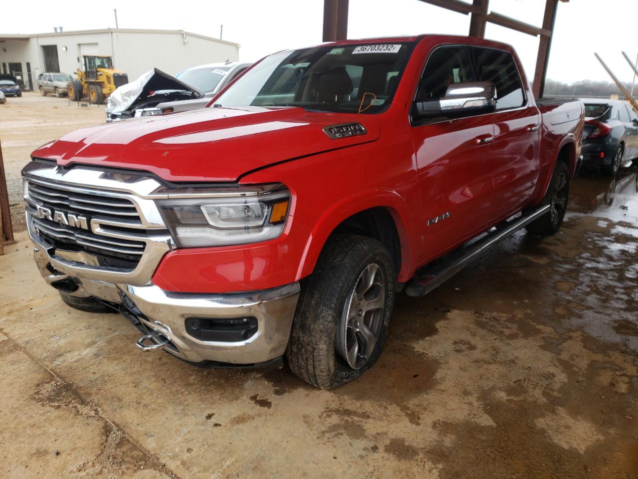 Photo 2 from auction – 2019 RAM 1500 LARAM with VIN 1C6SRFJT2KN665389