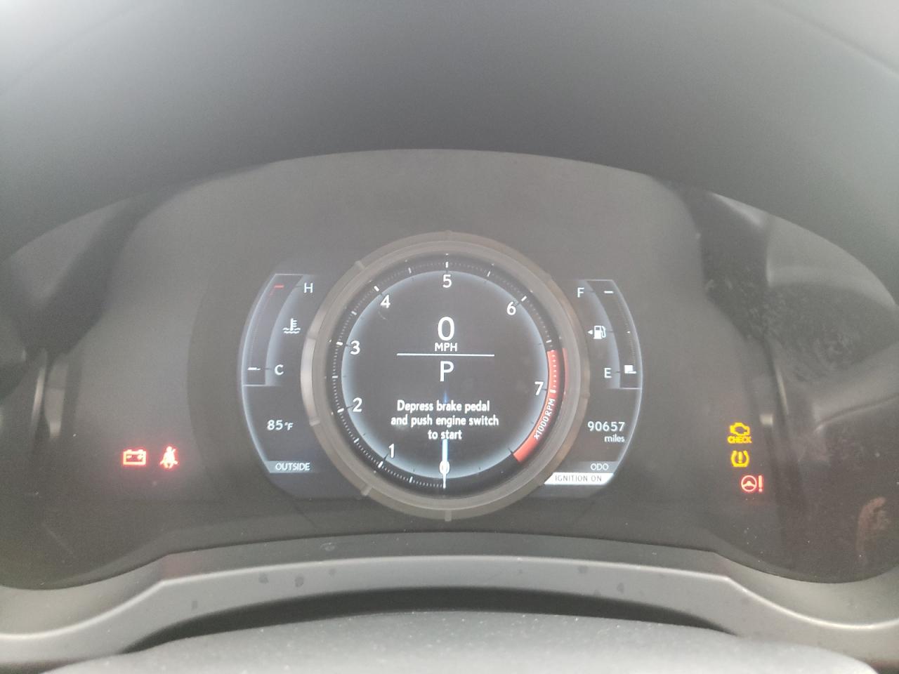 Photo 8 from auction – 2015 LEXUS IS 250 with VIN JTHBF1D24F5057014