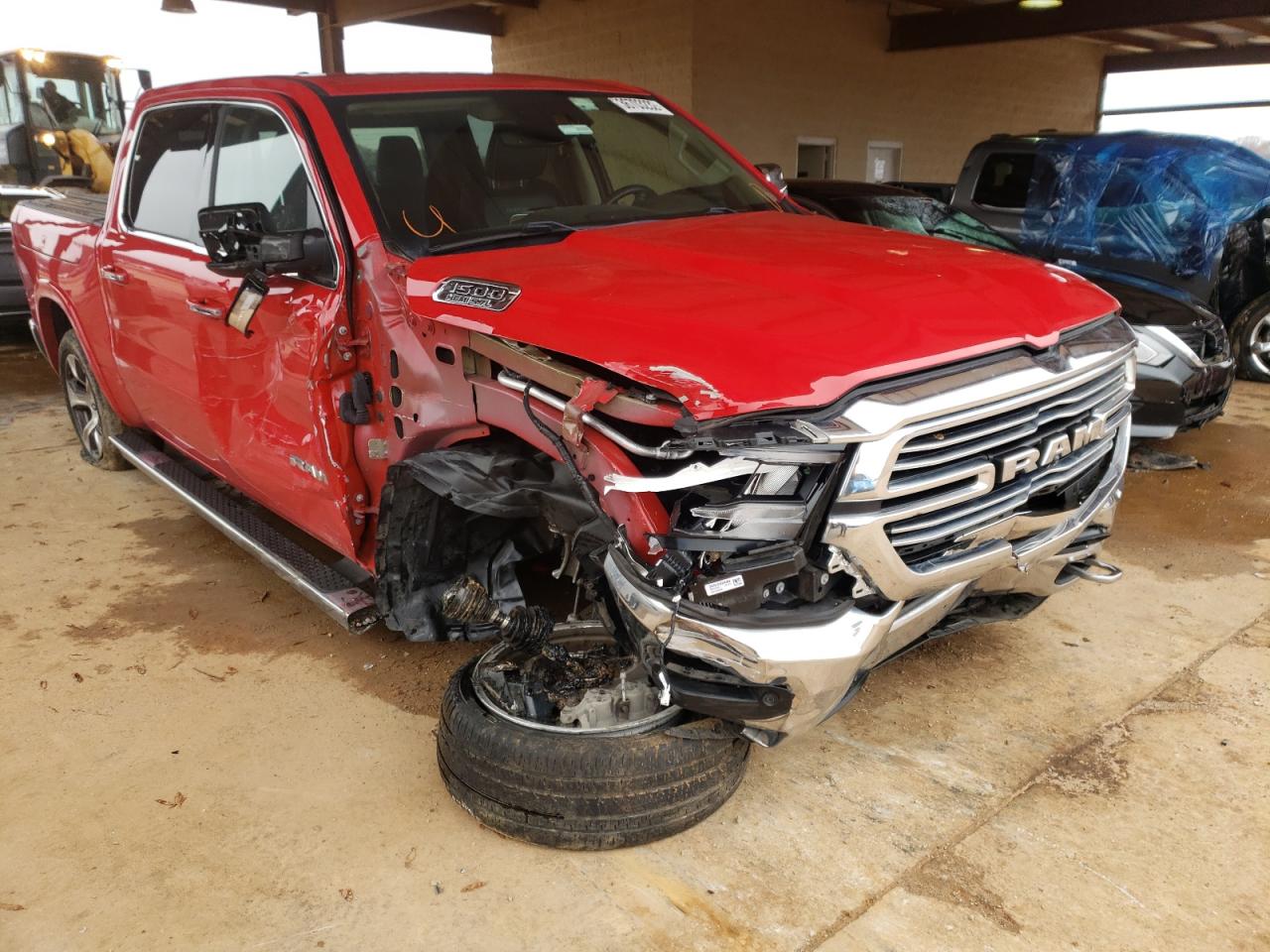 RAM 1500 LARAM 2019 with VIN 1C6SRFJT2KN665389 - Photo from auction