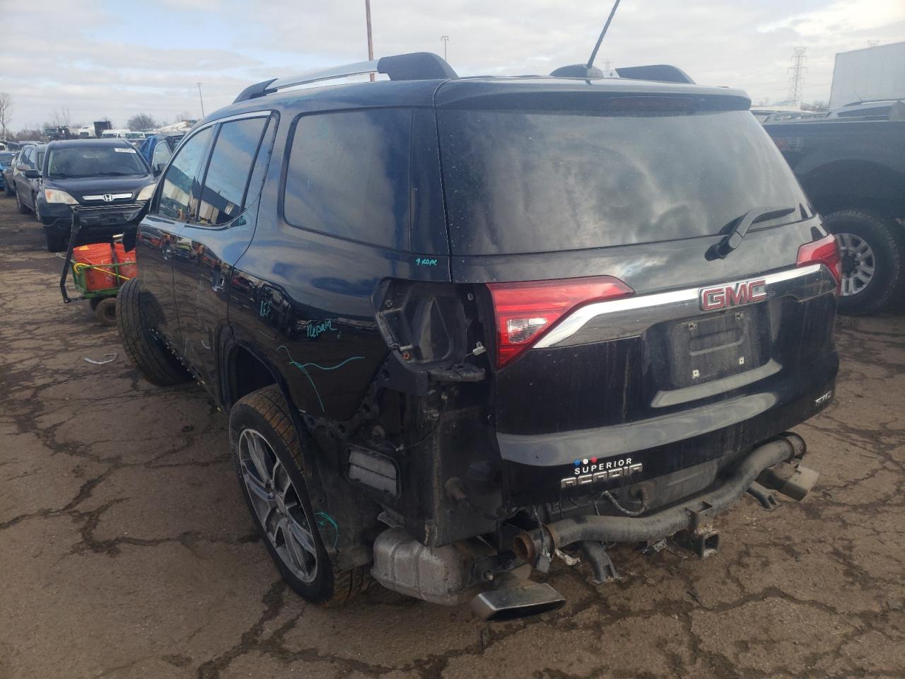 Photo 3 from auction – 2018 GMC ACADIA DEN with VIN 1GKKNXLS8JZ132523