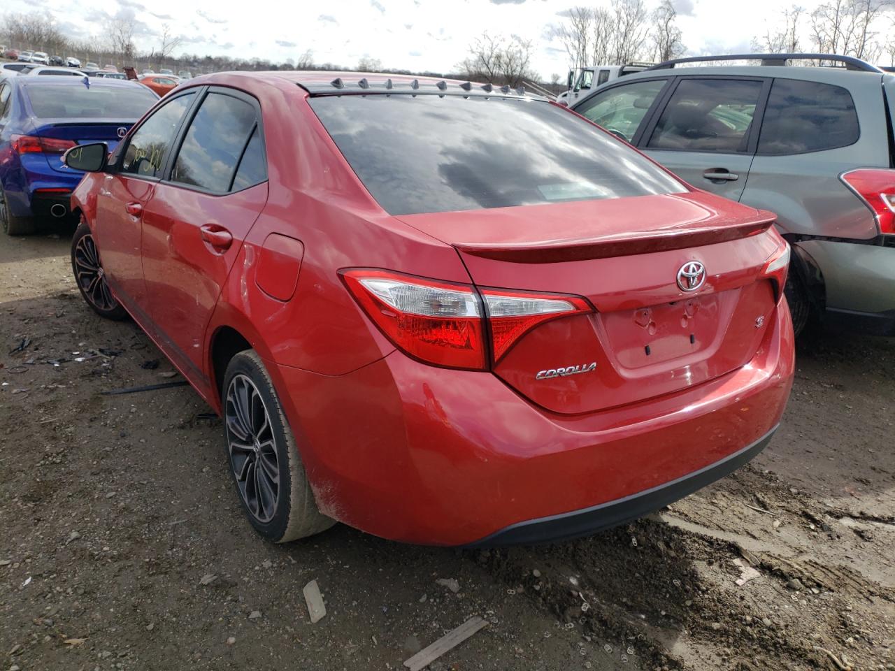 Photo 3 from auction – 2014 TOYOTA COROLLA L with VIN 2T1BURHE1EC091374