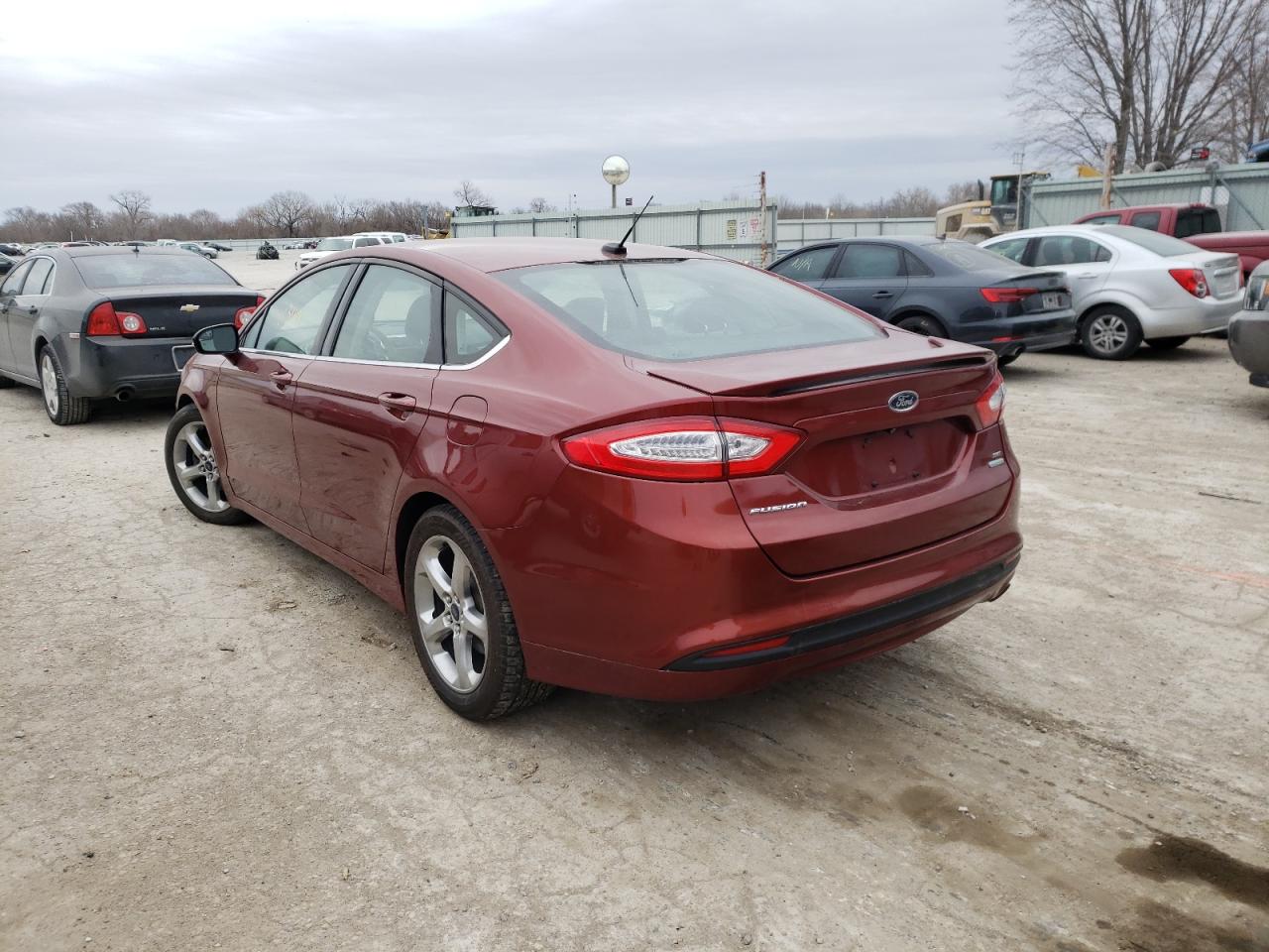 Photo 3 from auction – 2014 FORD FUSION SE with VIN 3FA6P0HD8ER297948