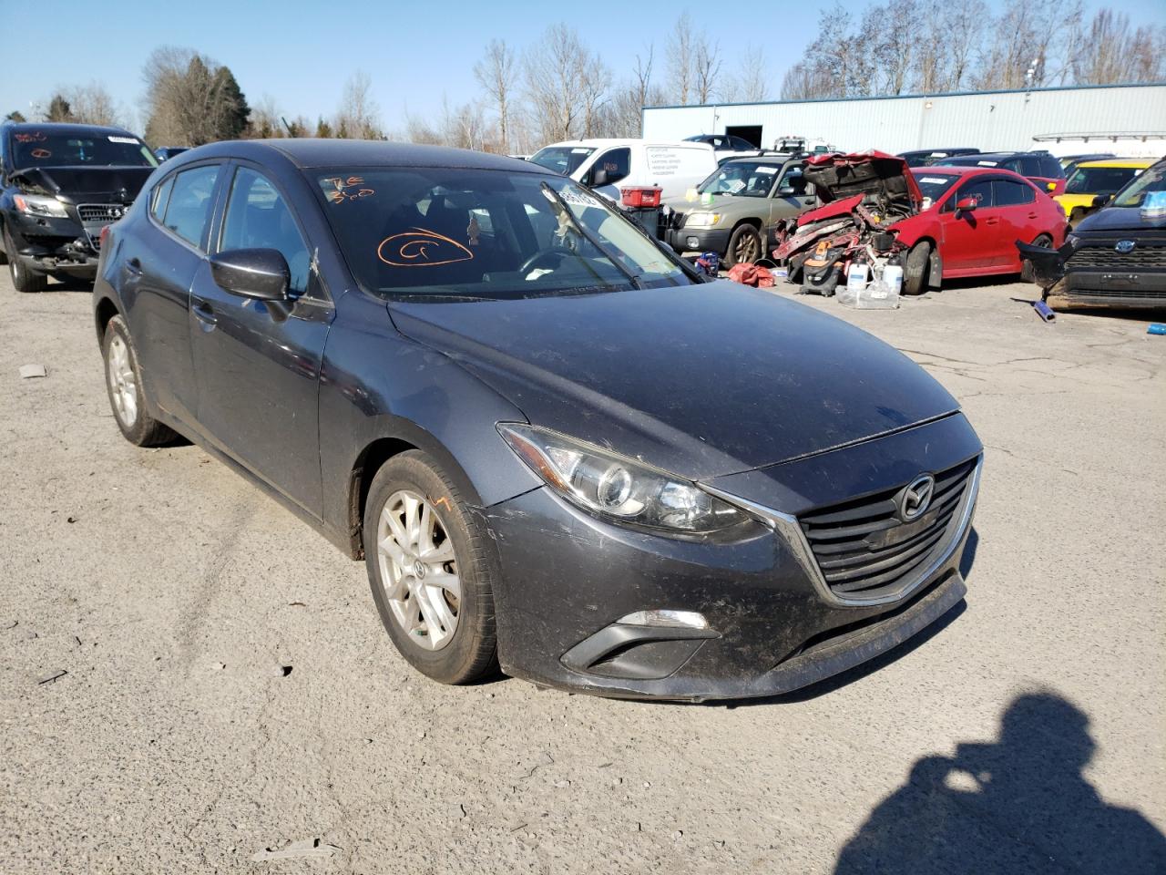 Photo 1 from auction – 2014 MAZDA 3 TOURING with VIN JM1BM1L73E1182922