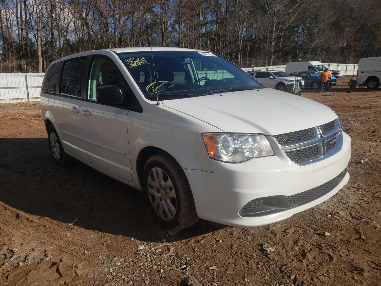 DODGE GRAND CARA 2016 with VIN 2C4RDGBG7GR374748 - Photo from auction