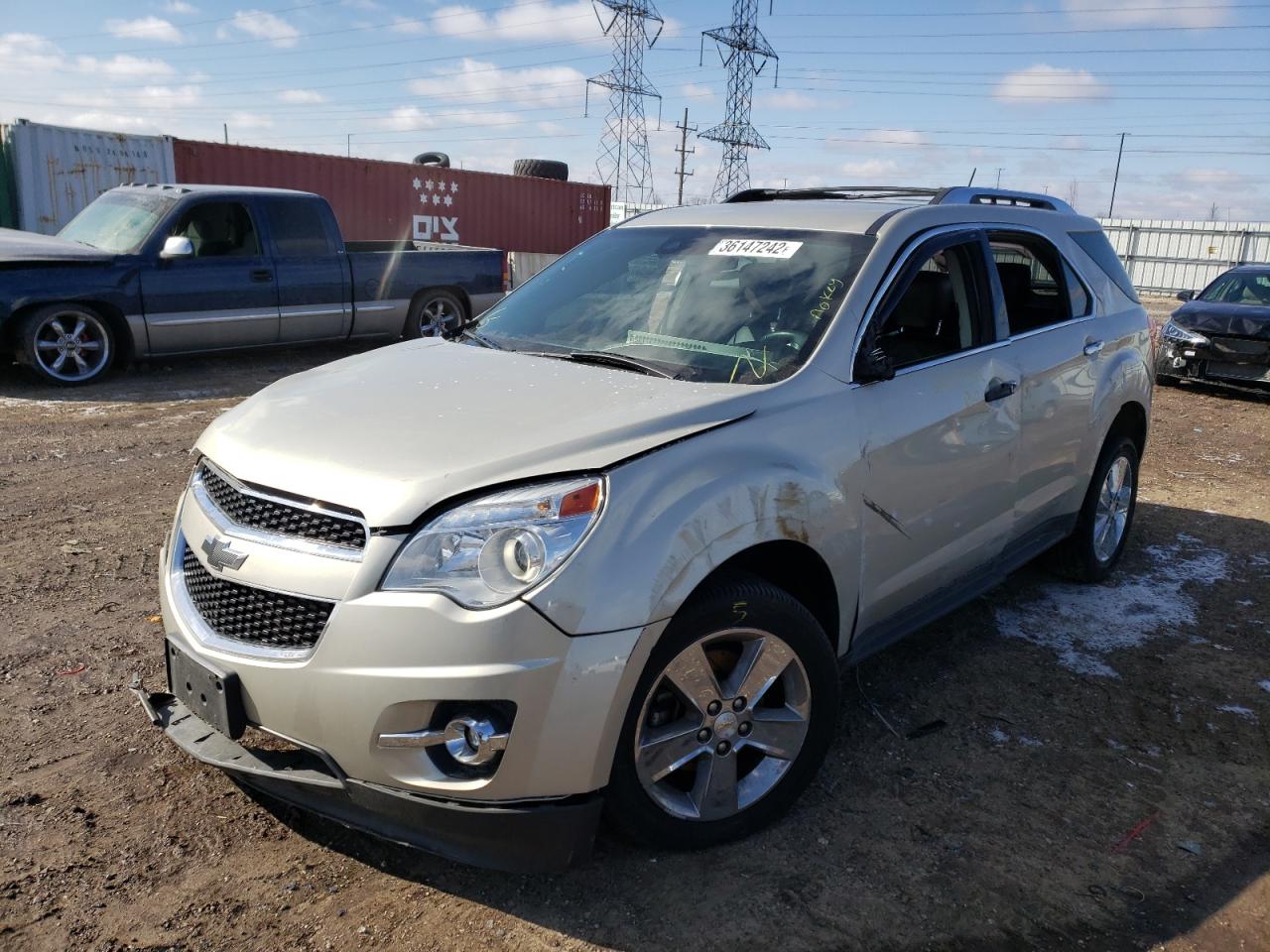 Photo 2 from auction – 2013 CHEVROLET EQUINOX LT with VIN 2GNFLFE3XD6273698