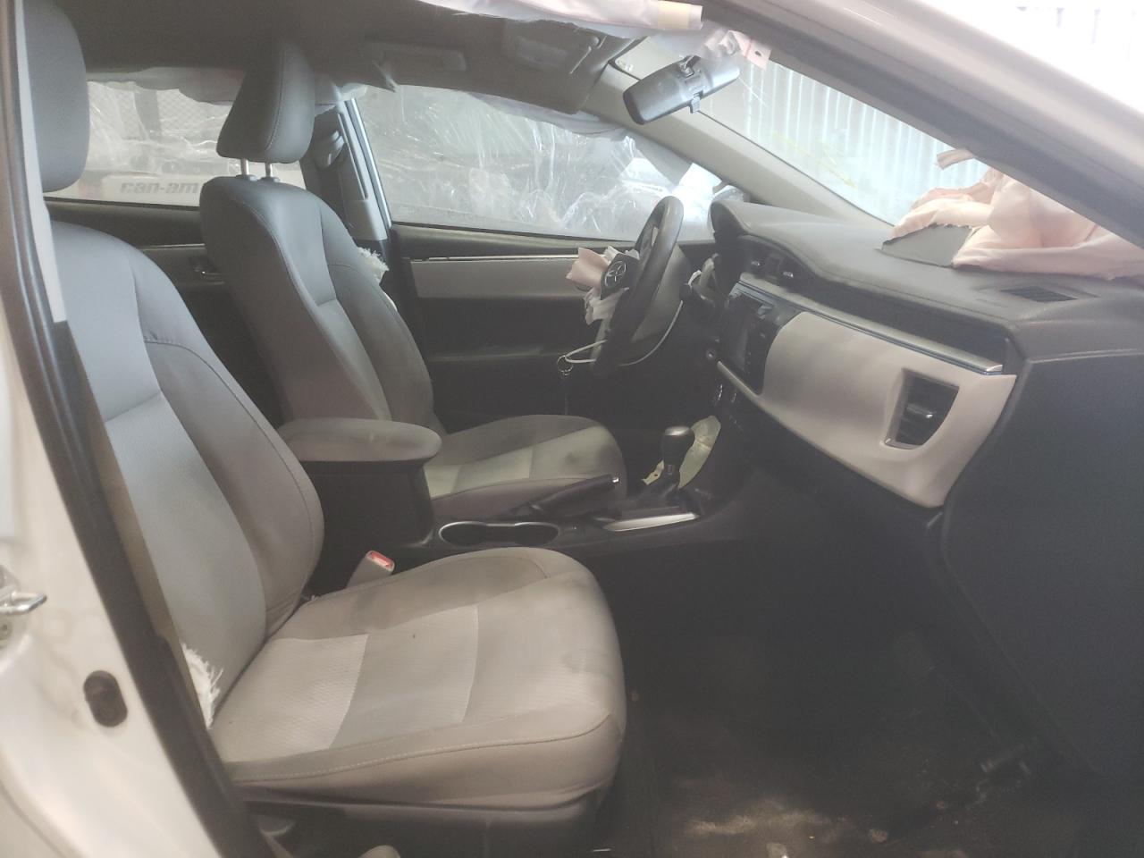 Photo 5 from auction – 2016 TOYOTA COROLLA L with VIN 2T1BURHE1GC527210