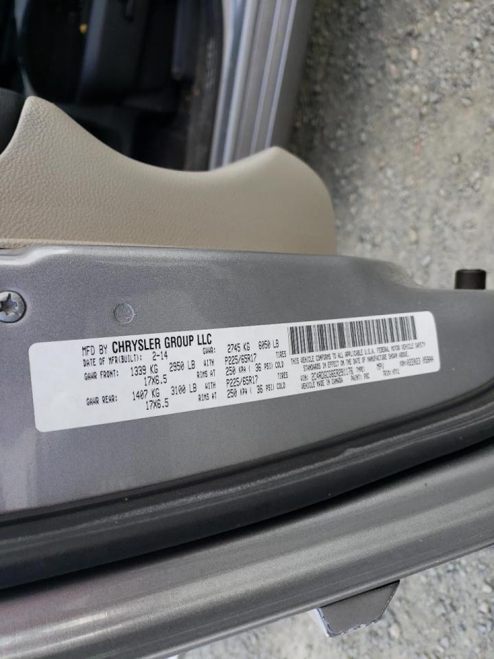 Photo 10 from auction – 2014 DODGE GRAND CARA with VIN 2C4RDGCG6ER291176