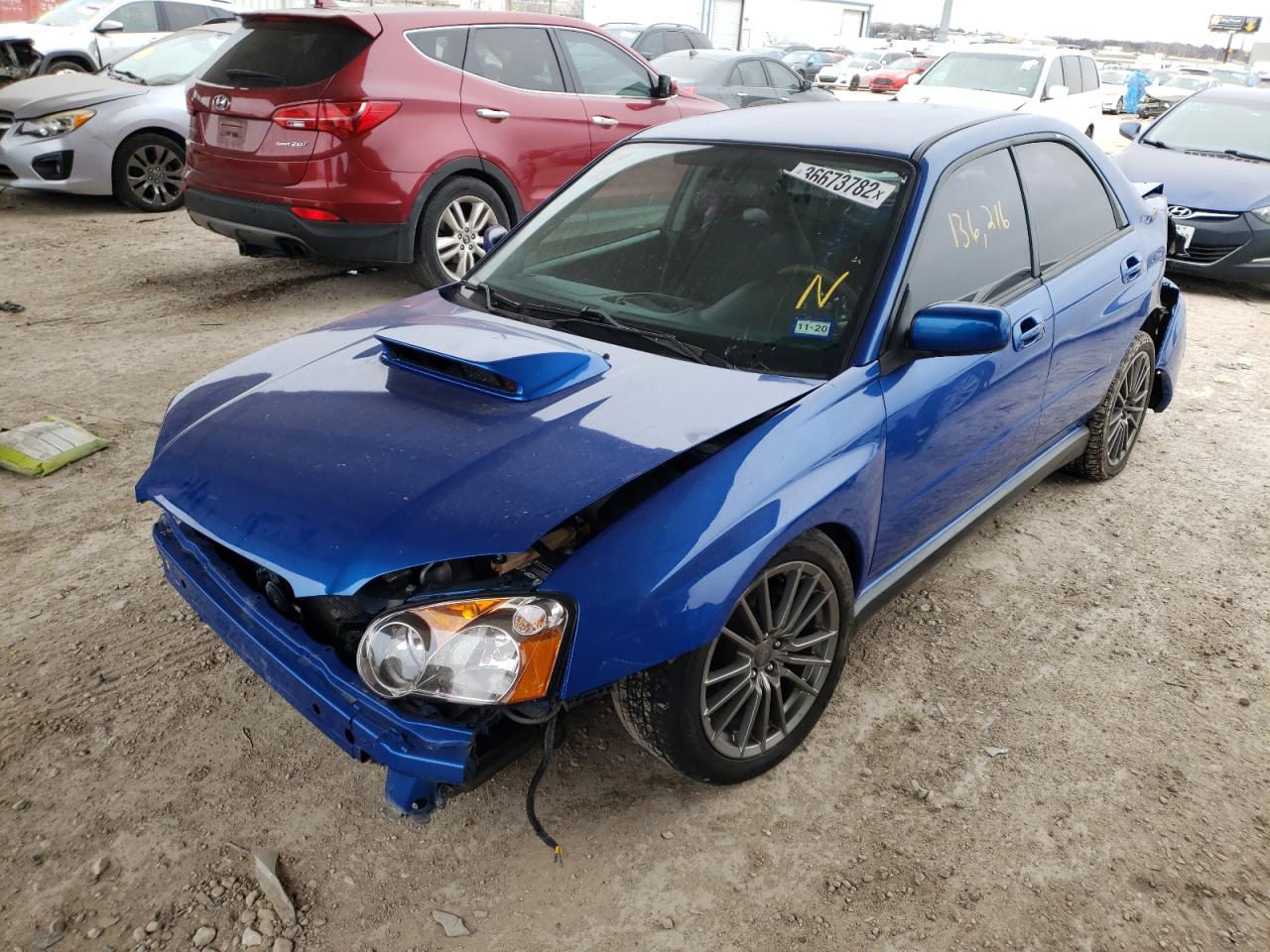 Photo 2 from auction – 2004 SUBARU IMPREZA WR with VIN JF1GD29694G517225