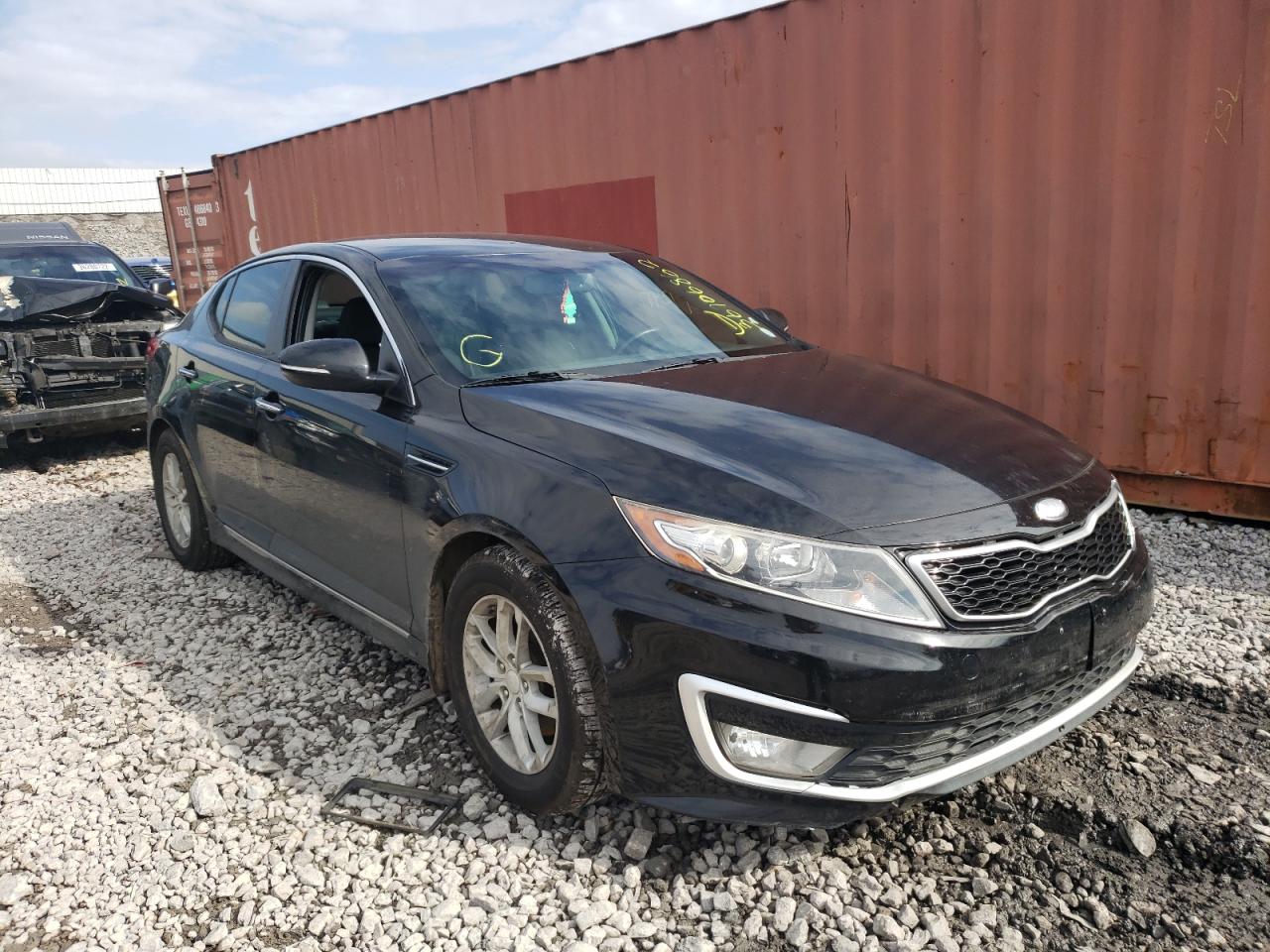KIA OPTIMA HYB 2012 with VIN KNAGM4AD1C5021651 - Photo from auction