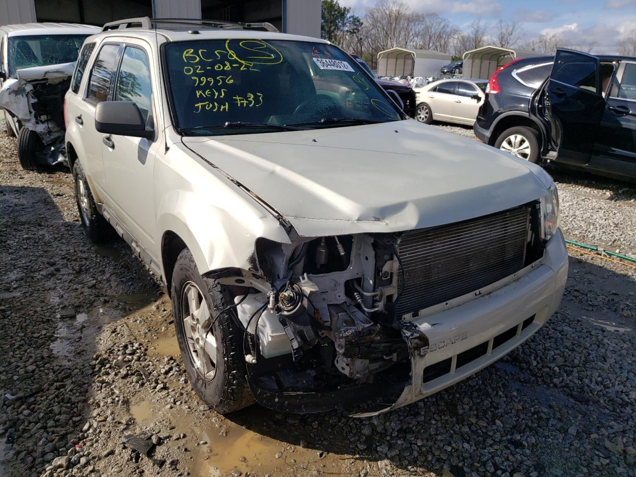 Photo 9 from auction – 2009 FORD ESCAPE XLT with VIN 1FMCU037X9KC99956