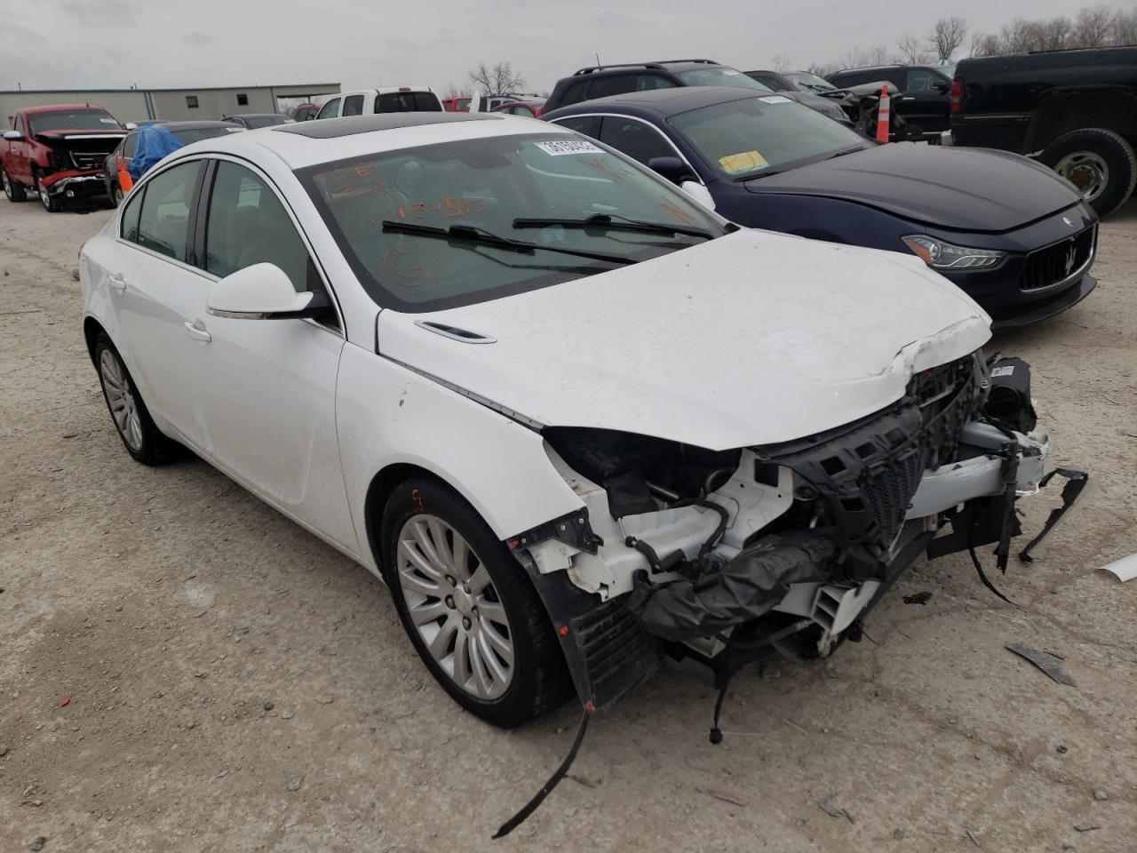 BUICK REGAL 2012 with VIN 2G4GR5EKXC9154541 - Photo from auction