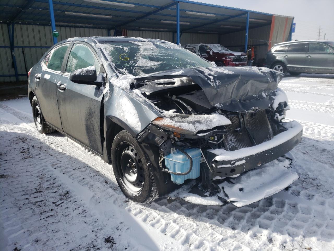 TOYOTA COROLLA L 2018 with VIN 2T1BURHE5JC114830 - Photo from auction