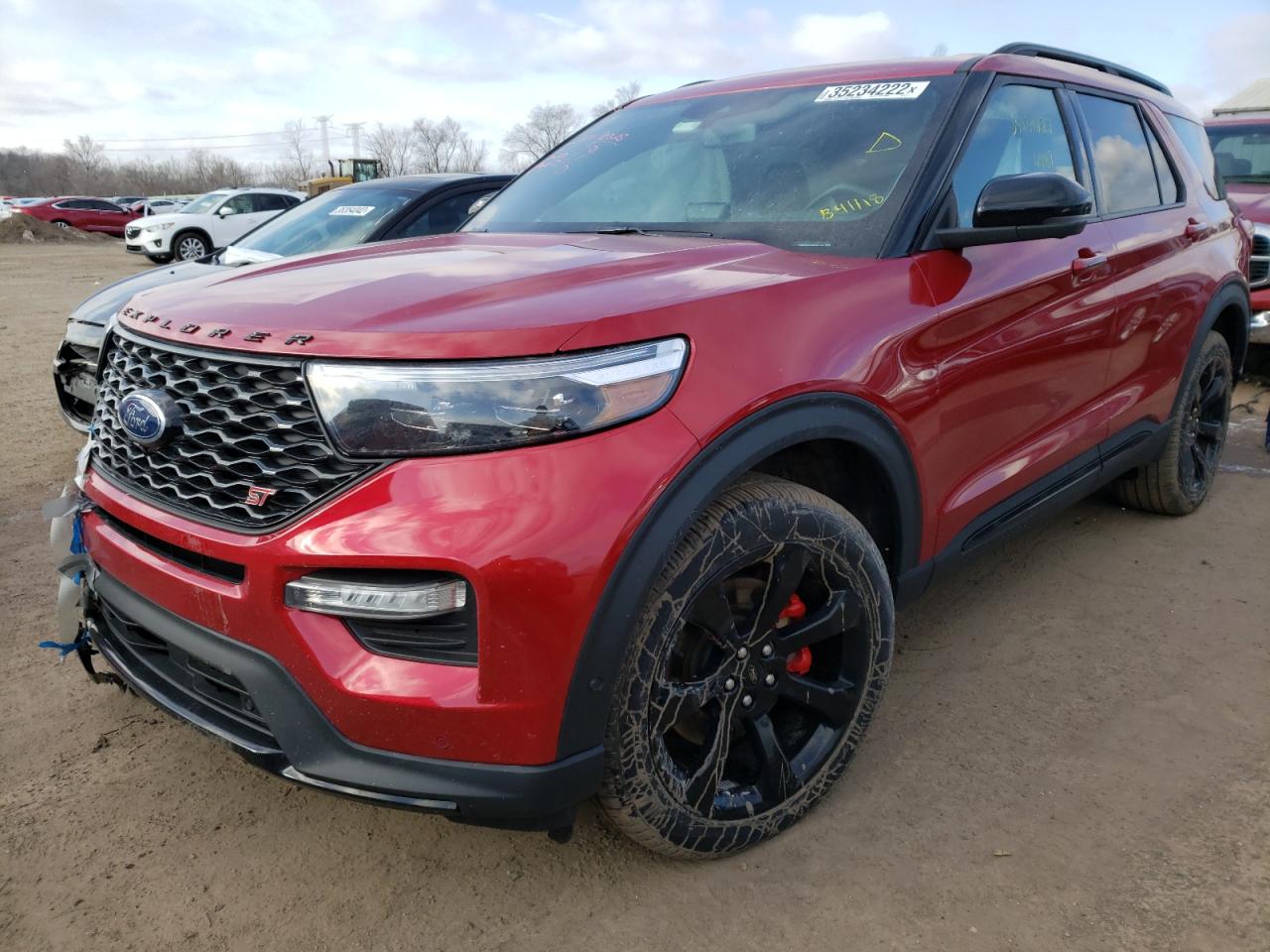 Photo 2 from auction – 2021 FORD EXPLORER S with VIN 1FM5K8GC3MGB41118