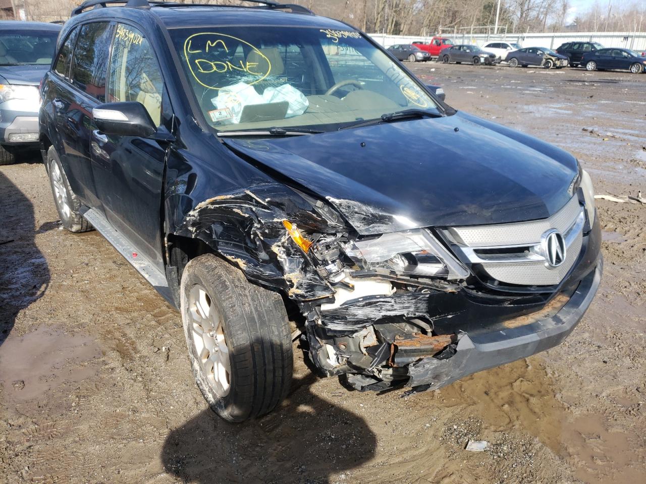 Photo 9 from auction – 2009 ACURA MDX TECHNO with VIN 2HNYD28659H501853