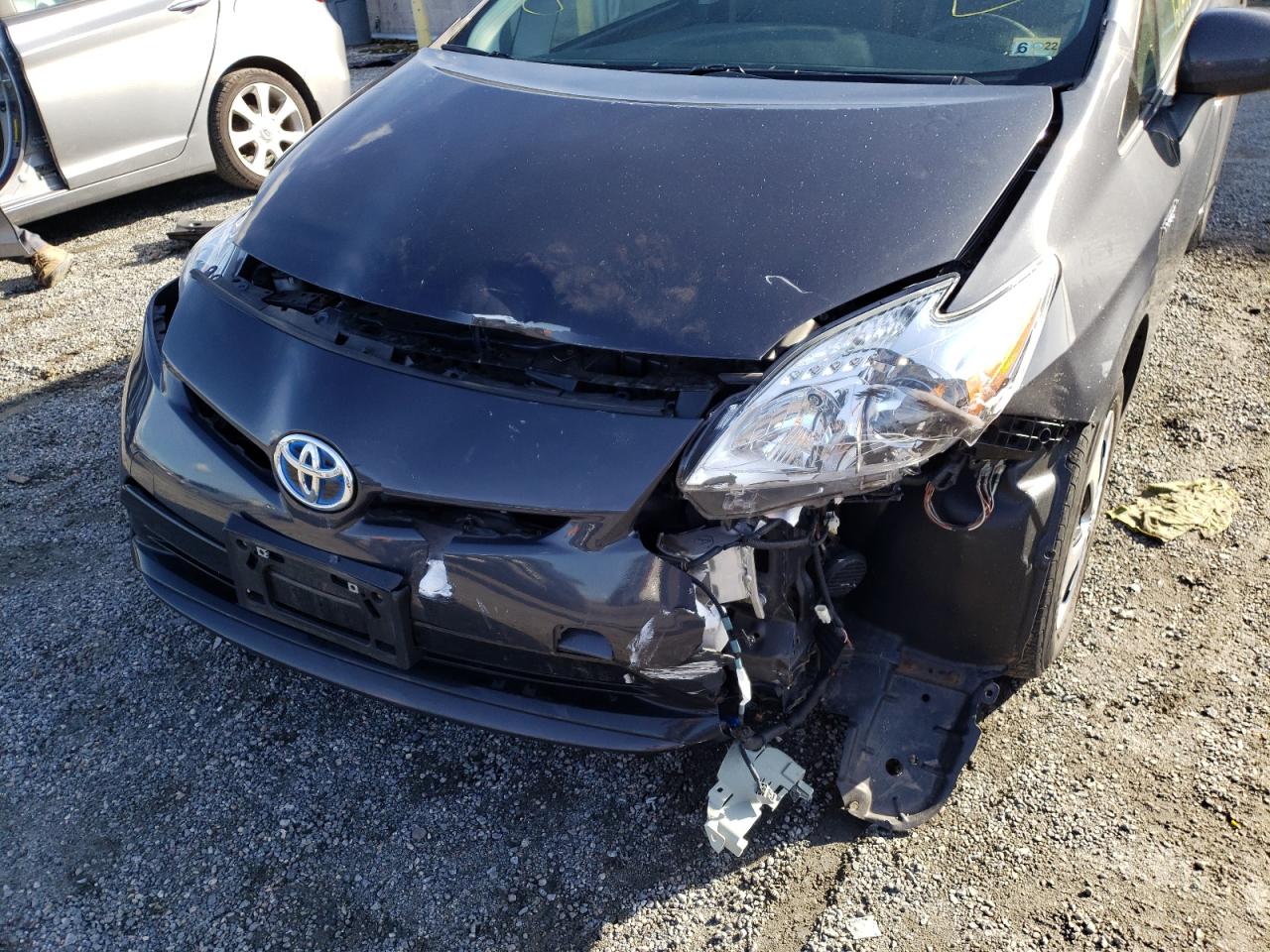 Photo 9 from auction – 2012 TOYOTA PRIUS with VIN JTDKN3DU2C5456789