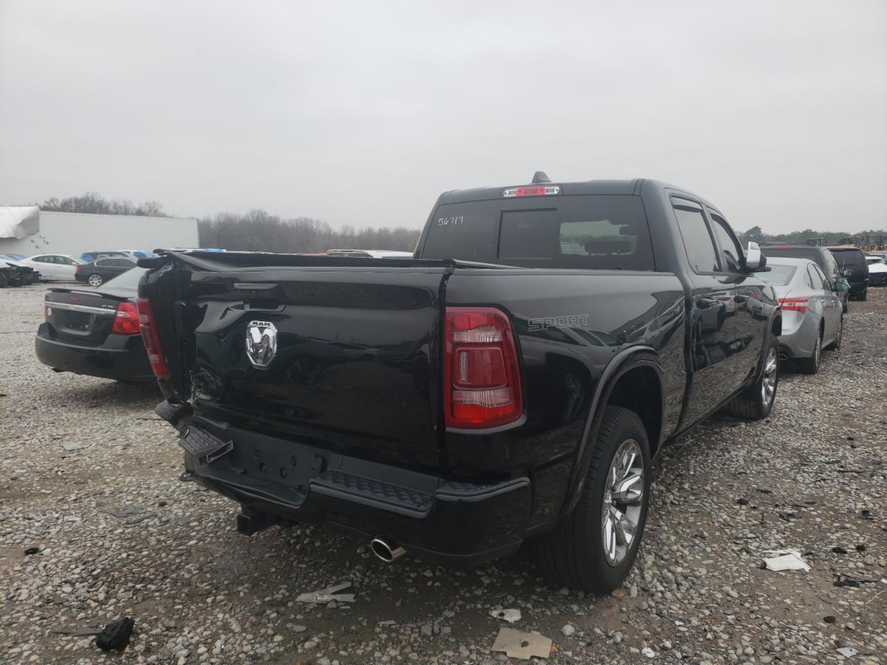 Photo 4 from auction – 2020 RAM 1500 LARAM with VIN 1C6SRFRT0LN416871