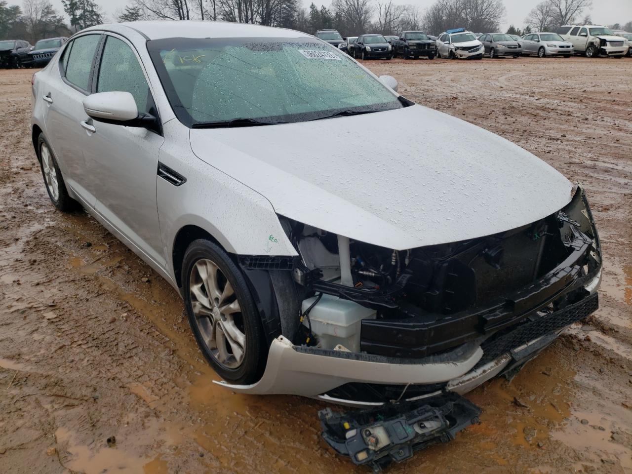KIA OPTIMA LX 2013 with VIN 5XXGM4A75DG139891 - Photo from auction