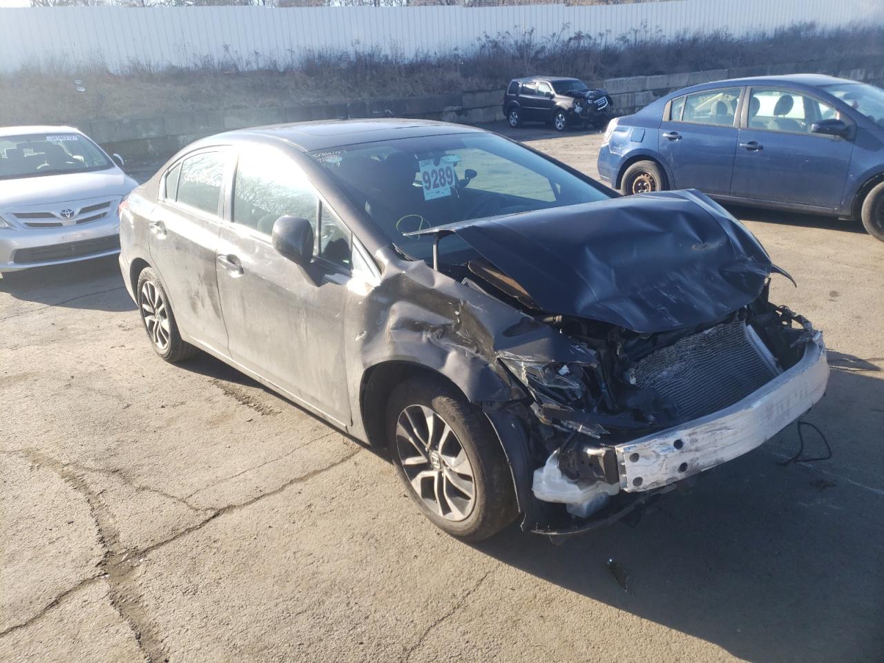Photo 1 from auction – 2013 HONDA CIVIC EX with VIN 19XFB2F8XDE232311