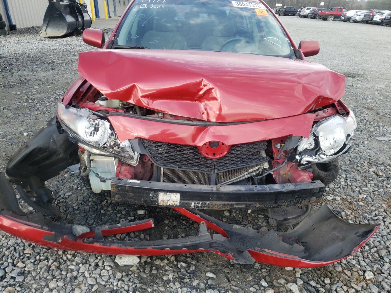 Photo 9 from auction – 2009 TOYOTA COROLLA BA with VIN 1NXBU40E39Z160973
