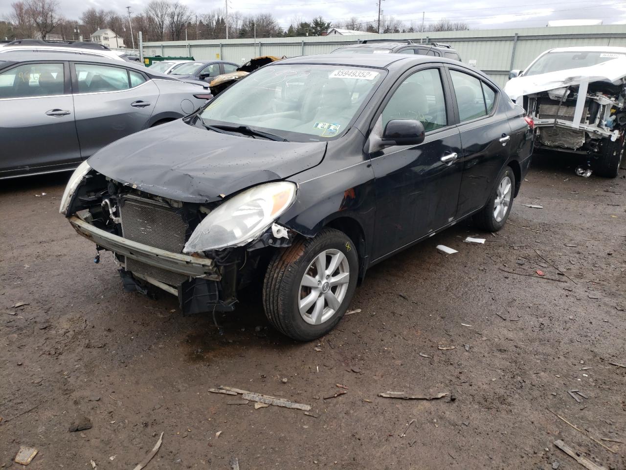 Photo 2 from auction – 2012 NISSAN VERSA S with VIN 3N1CN7AP8CL835423